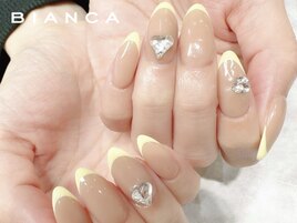 パステルネイルフレンチ