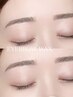 【2回目以降】眉毛アイブロウWax &骨格スタイリング＋眉カット メイク付30分