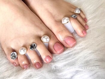 ヘルモッソ(hermoso)/フットワンカラー￥7500