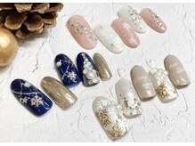 ネイルサロン 爪/クリスマスネイル