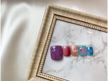 レイ(Lei)/トレンド　ダルメシアンネイル