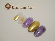 ブリリアント/成人式ネイル
