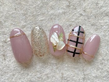 ラテネイル(Latte Nail)/spring &nbsp;design【戸川クーポン】