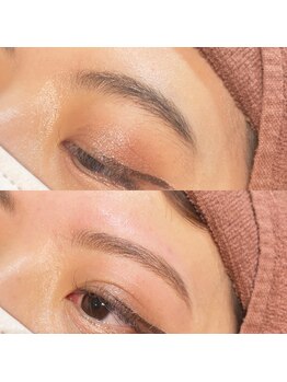 ジアン(GIEN)/アイブロウ before→after