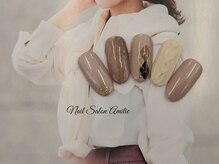 ネイルサロン アミティエ(Nail Salon Amitie)/argyle × knit nuance□..