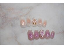 ブリオン 六本松店(Bullion)/ぷくぷくフラワーネイル