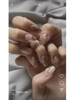 ルーヴル(LOUVRE)/【ハンド】ニュアンスネイル