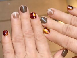 べっ甲マグネットオリーブカラー