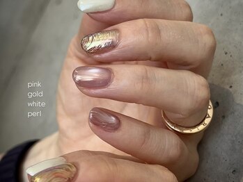 ルカ 原宿(lux)/大人ニュアンスネイル