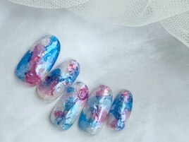 ニュアンスネイル/透け感ネイル