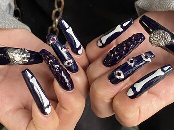 ゆびノさき イバラキシ(ibarakishi)/人体nails
