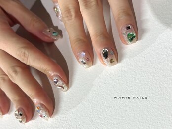 マリーネイルズ 大阪梅田店(MARIE NAILS)/新規様8000円 0115bカフェラテ