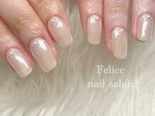 フェリーチェ(Felice)/艶/ホワイト/パール