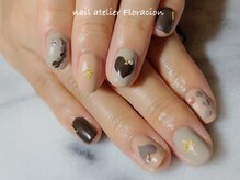 ネイルアトリエ フロラシオン/贅沢アートの褒められネイル13