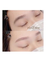 リリフリー(riri Free)/美眉WAX脱毛メイクレクチャー付