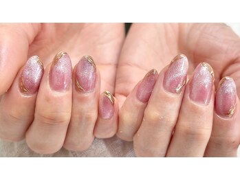 ネイル シスター(nail sister)/マグネット × ゴールドミラー