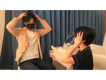 雲上のゆりかご 熊本上通り店/頭の硬さが変わります