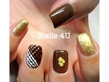 ネイルズフォーユー(Nails 4 U)/チョコネイル