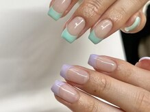 ニコルネイル(nicole nail)/パラジェル/フレンチネイル