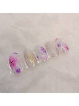 グロッシィネイル(gro:ci nail)/ダイヤモ新¥12500/再¥13000 129