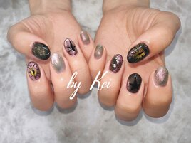 ハロウィンネイル