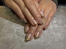 ガーデン ヘア&エステ&ネイル Garden/ミラーフレンチ