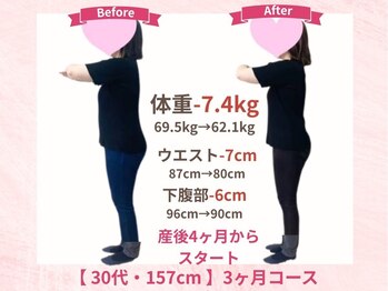 アメリイ 百合ヶ丘 新百合ヶ丘(Amerii)/ダイエット40代 160cm-7,4kg痩せ