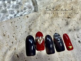 バレンタイン＆ホワイトデーNail