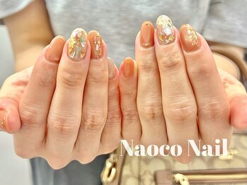 大人ニュアンス*シェル*金箔
