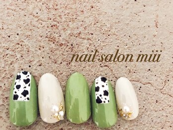 ミー(miii)/春ネイルデザイン