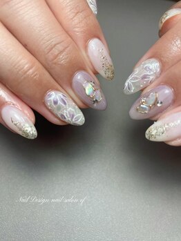 エフネイル(ef nail)の写真/コロナ対策☆除菌消毒徹底!!【パラジェルあり★プロデュースデザイン7950円~】理想の指先が思いのままに♪