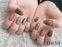 モア(moa)/シアーブラック　ドット