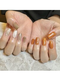 ちぐはぐネイル