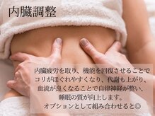 内臓調整が施術の効果を底上げ！その不調内臓疲労のせいかも。