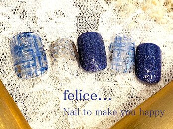ネイルサロン フェリーチェ(felice)/【定額ネイル】¥7980