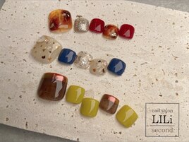 フット選べるデザイン アート4本