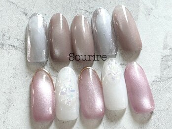 スリール(Sourire)/ミラー、マグネットネイル