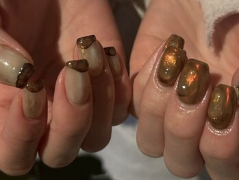 tru:m【パラジェル/フィルイン/ニュアンス】の写真/忙しい毎日に、ほっと一息つける場所を。谷町四丁目駅近のプライベートサロンで自分をいたわるネイル時間