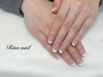 リノ ネイル(Rino nail)/シンプルフレンチ　80147