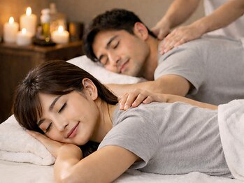 リファイン 渋谷 メガドンキ店の写真/【ペア割人気◎】カップル・友達と♪ペア全身50分￥10000円(1人5000円)☆初めてで誰かと行きたい方もOK！