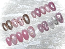 デザイン桜ホログラムアート定額