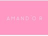 【AMAND’ORヘアサロン顧客様限定】まつ毛パーマ＋アイブロウWaX　¥7000