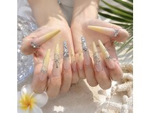 HOT Nail Salon【ホット】≪長さだし|持ち込み|フィルイン|パラジェル|新大久保≫の雰囲気（ゴテゴテ・フルパーツ・Y2K【新大久保/夏ネイル】）
