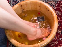 らく美 東陽町店/足湯