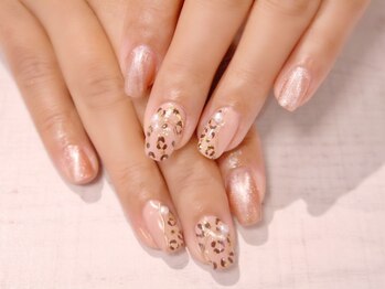 ラルネイル 大宮(Lull. nail)/*ヒョウ柄*マグネット*