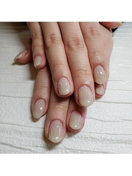 リラクゼーションエステハウス リンレイ(RINREI)/春デートネイルワンカラー