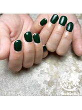 サロンモワ(salon mowa)/☆マットグリーンカラー☆