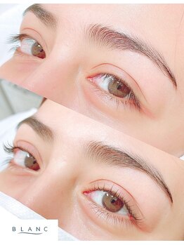 アイラッシュサロン ブラン 名西店(Blanc)/まつげパーマ×美眉スタイリング