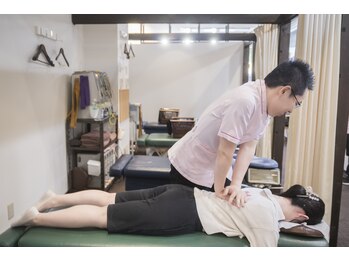 名古屋ハピネス鍼灸接骨院丸の内/施術開始