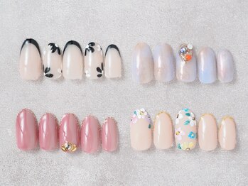 イロカ(Iroca)の写真/〈ニュアンスネイル¥6600～〉サンプル多数ご用意あり！アートデザインを楽しめる完全プライベートサロン☆